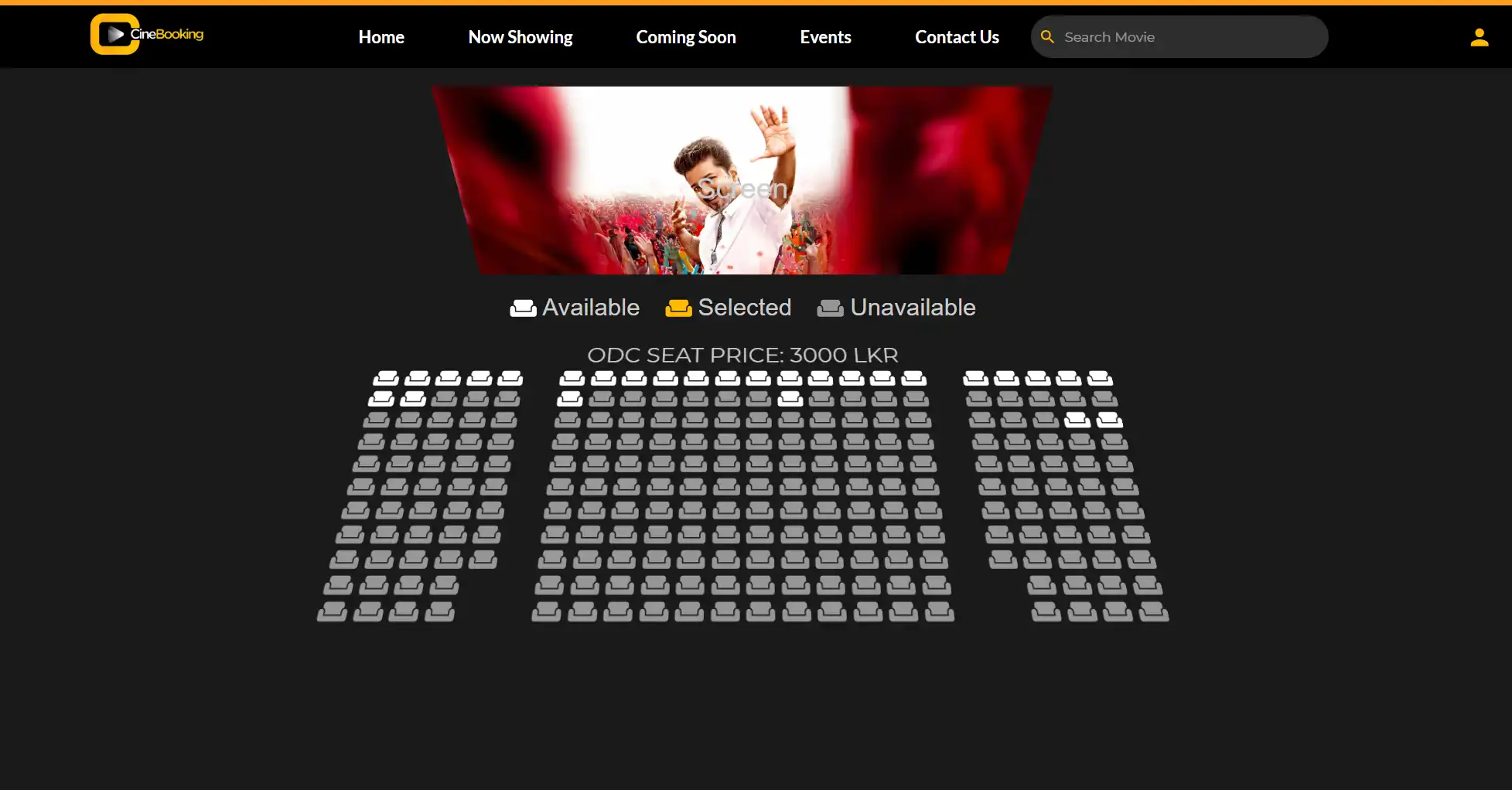Cinebooking screenshot 2