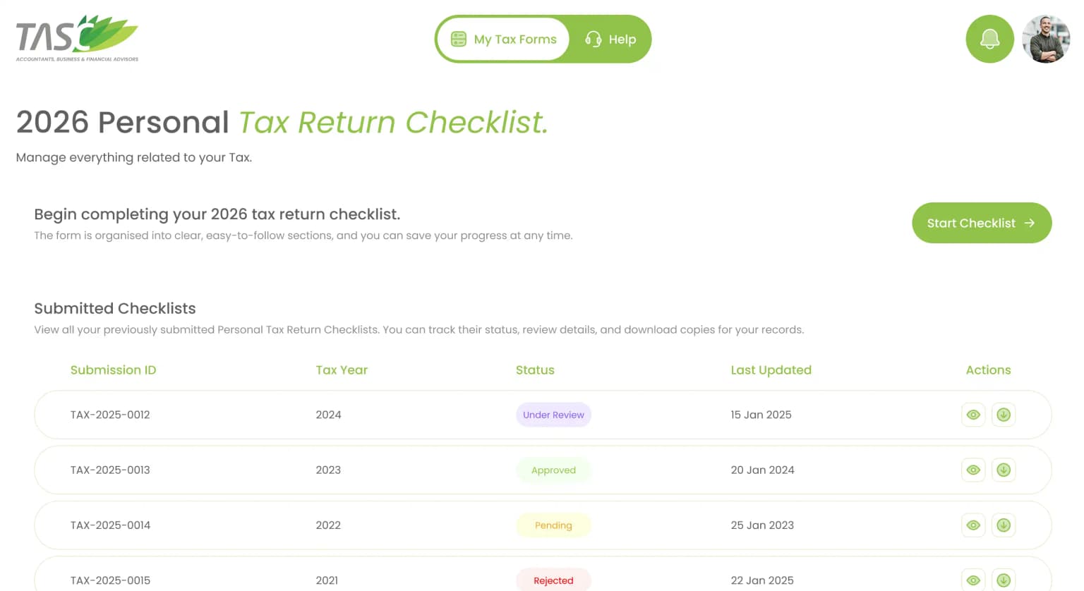TASCS screenshot 2